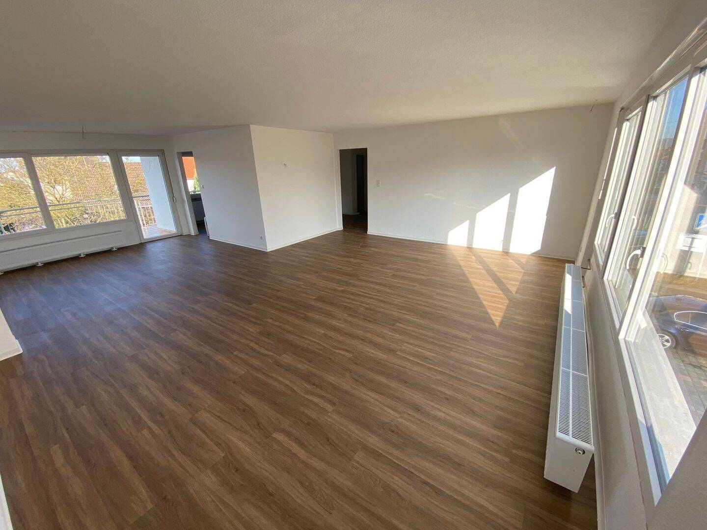 Wie im Einfamilienhaus: Lichtdurchflutete 127m2 Wohnung mit großem Balkon und Garten, 66333 Völklingen
