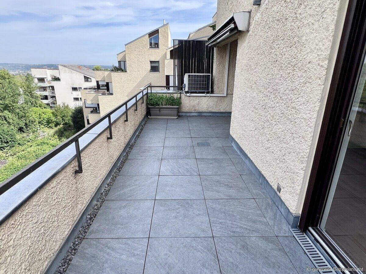 Großzügige 3-Zimmer-Wohnung mit zwei sonnigen Dachterrassen und Weitblick, 93051 Regensburg (Galgenberg Großprüfening-Dechbetten-Königswiesen Kumpfmühl-Ziegetsdorf-Neuprüll)