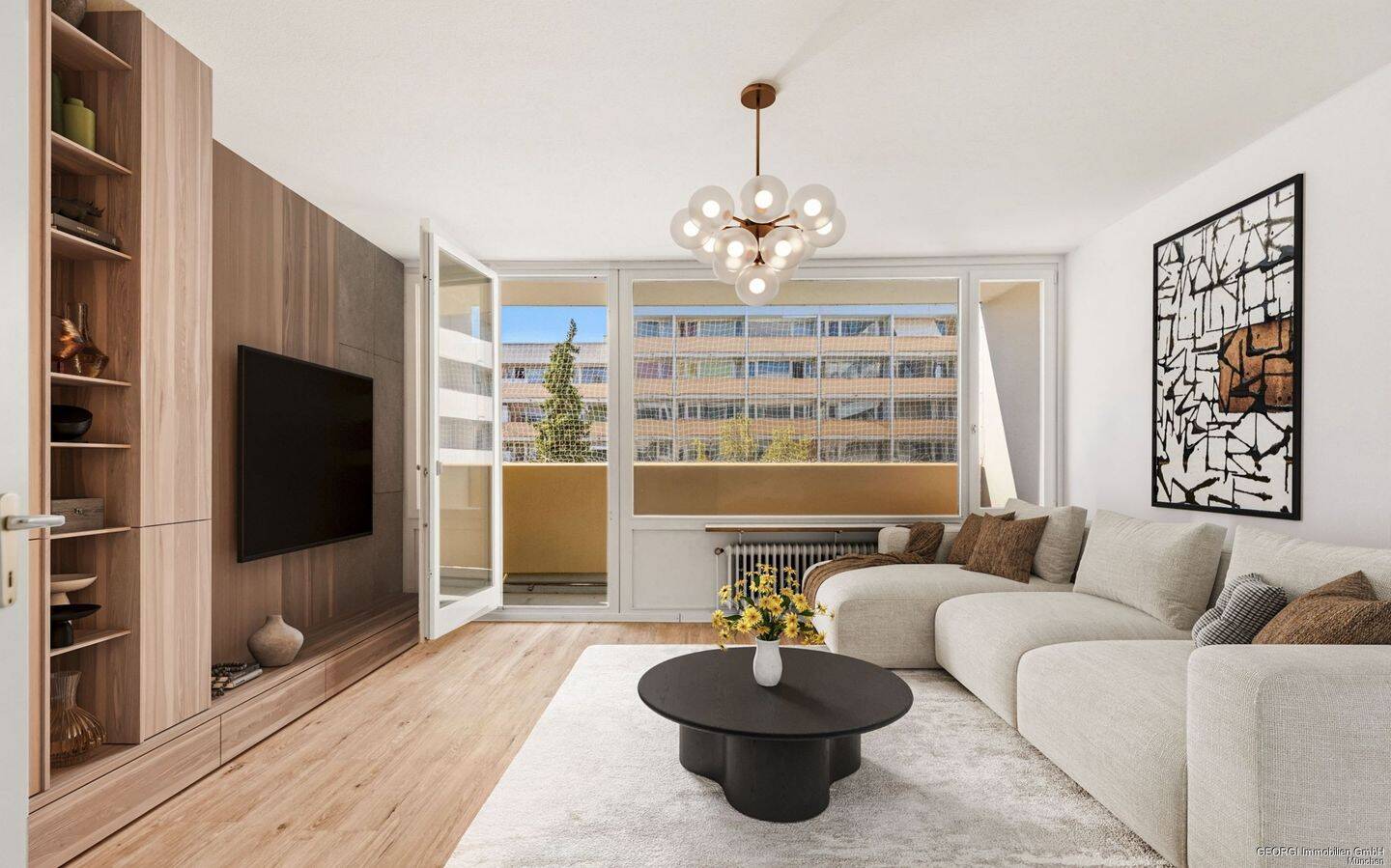 GEORGI: Ruhige Stadtwohnung mit zwei Balkonen direkt an der geplanten U5, 81241 München (Aubing-Lochhausen-Langwied Pasing-Obermenzing)