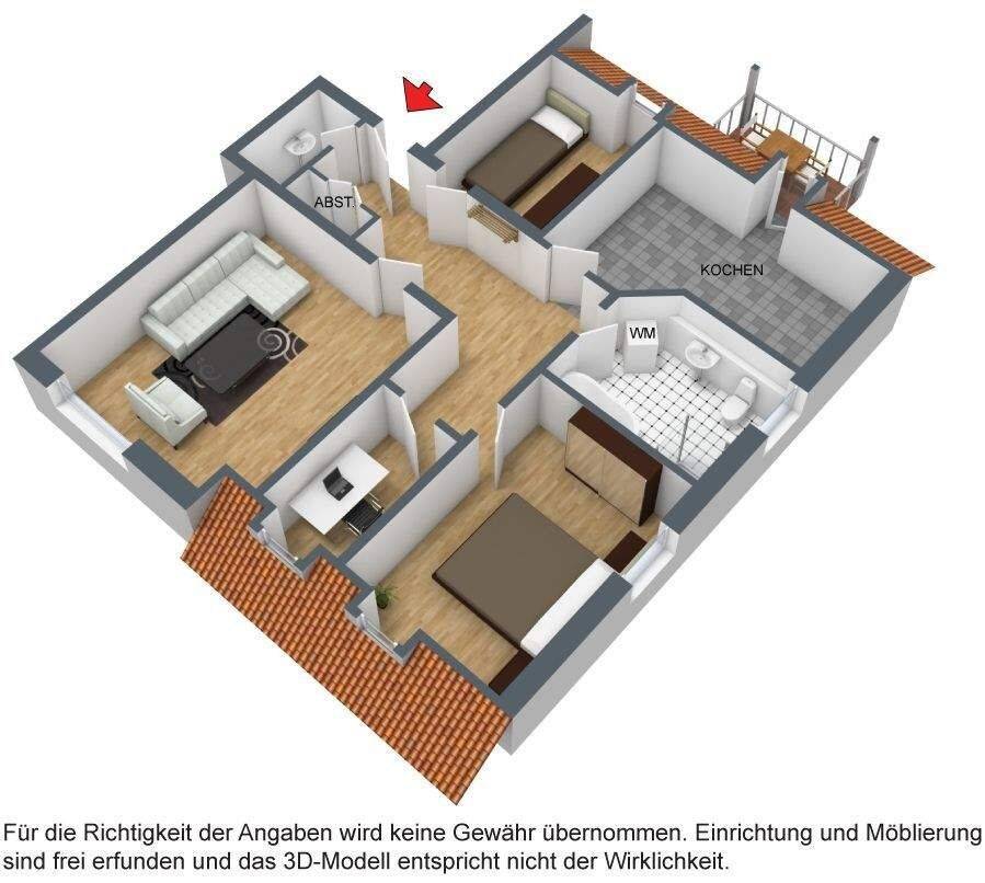 Familienfreundliche 3,5-Zimmer Wohnung in Ballenstedt, 6493 Ballenstedt