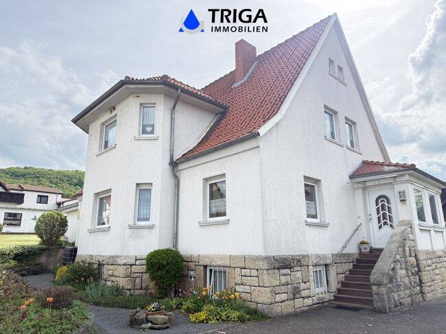 Einfamilienhaus im Villencharakter mit Garage und gepflegtem Garten!, 99752 Bleicherode