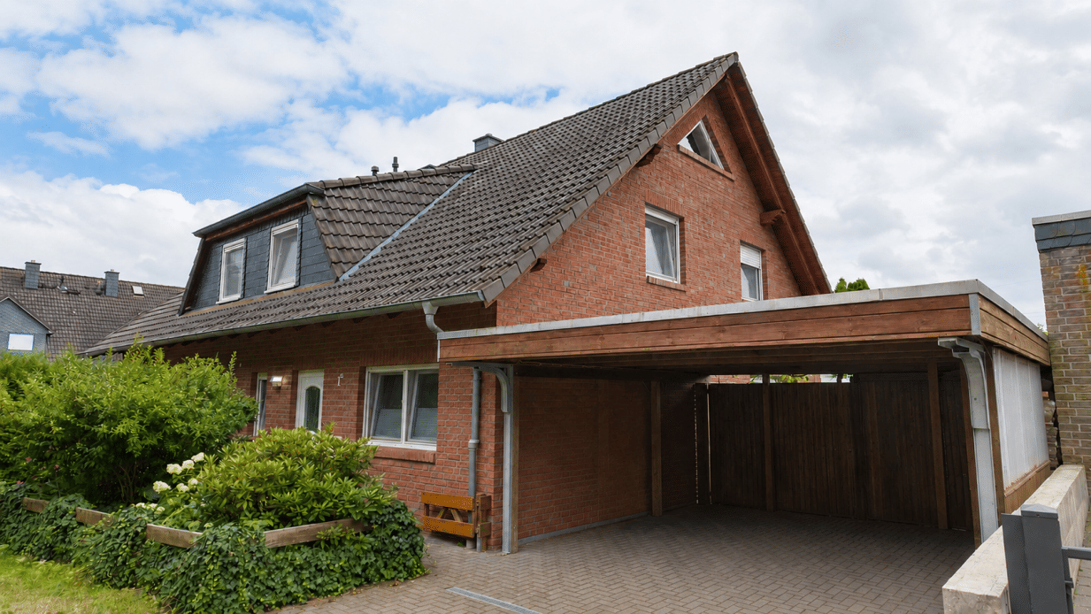Doppelhaushälfte mit Wintergarten, Kamin und Garten, 38554 Weyhausen