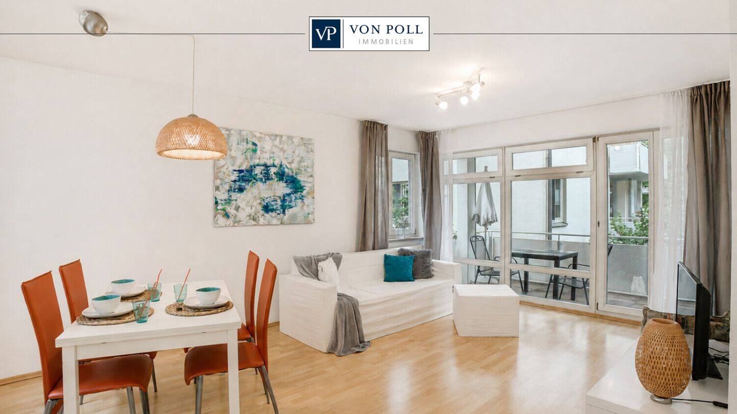 Attraktive 2-Zimmer-Wohnung mit perfekter Anbindung