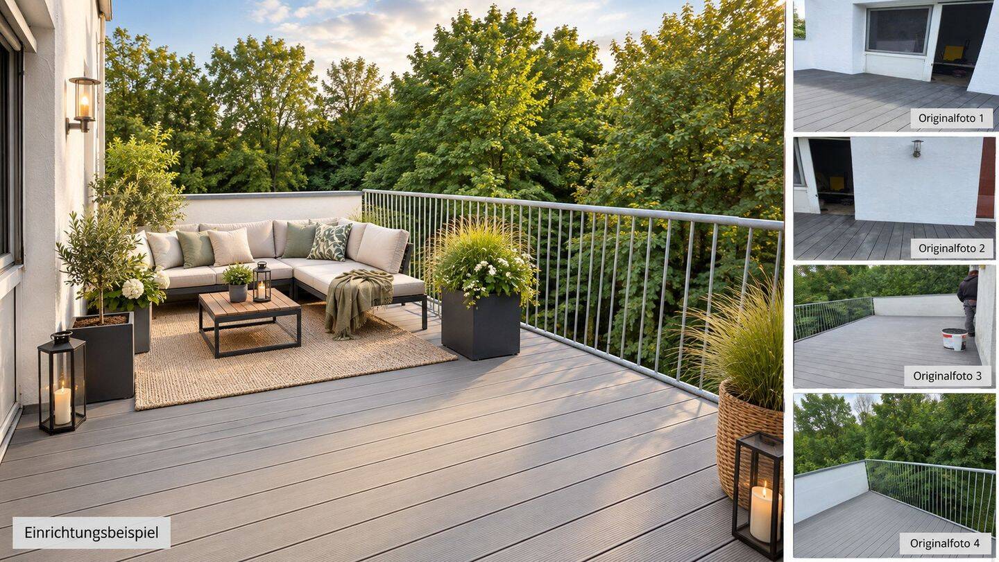 3,5Zi mit Dachterrasse, Solingen Wald, Waldrand, Renoviert, auf Wunsch mit Möbelübernahme Vormieter, 42719 Solingen (Gräfrath Merscheid Solingen-Mitte Wald)