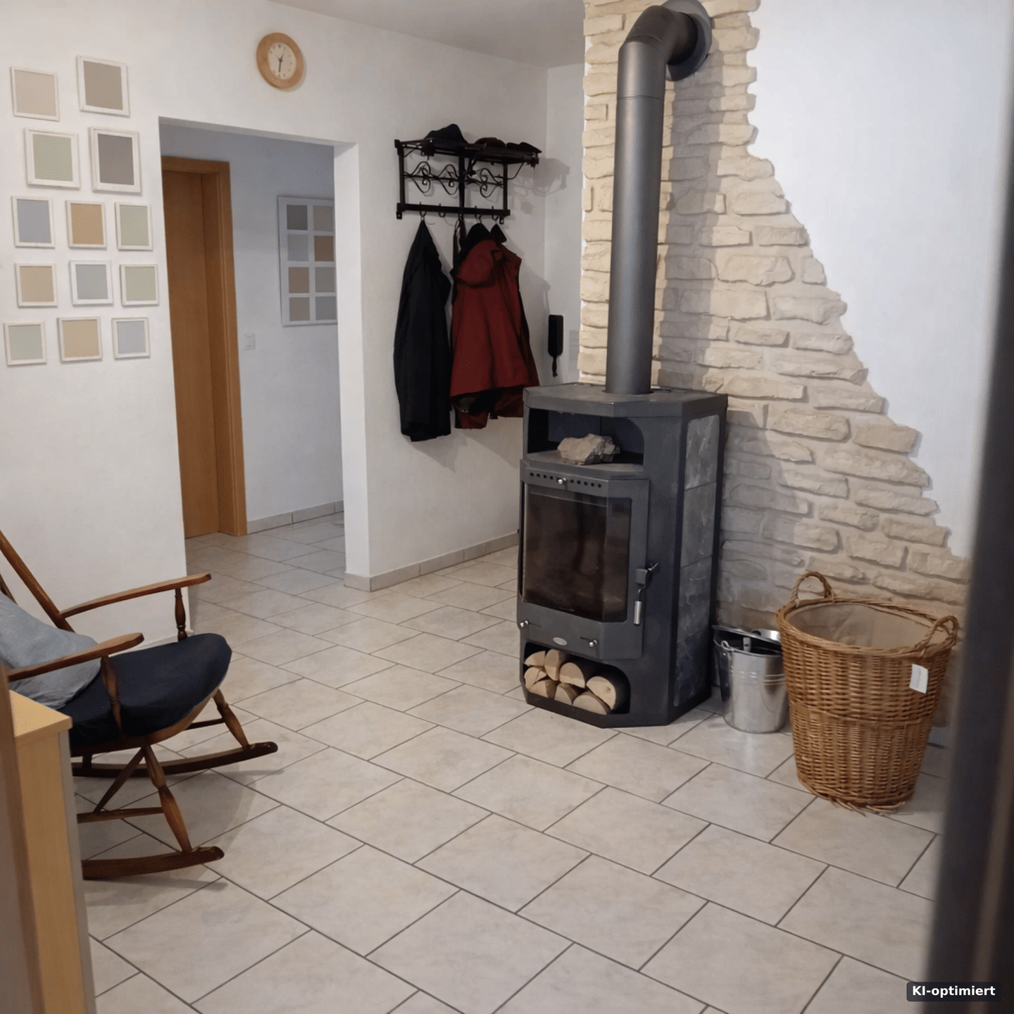 Moderne Erdgeschosswohnung mit Garten & Kamin in Schöllkrippen, 63825 Schöllkrippen