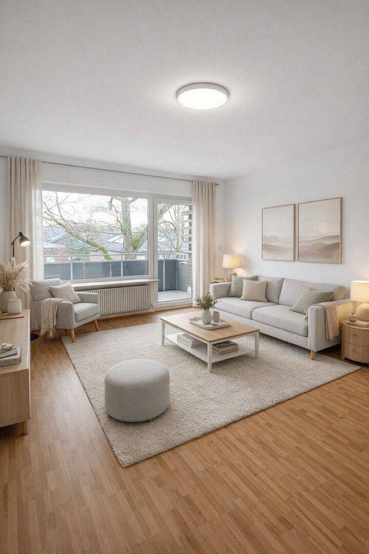 3 Zimmerwohnung Deegfeld inkl. Küche + Balkon, 48531 Nordhorn
