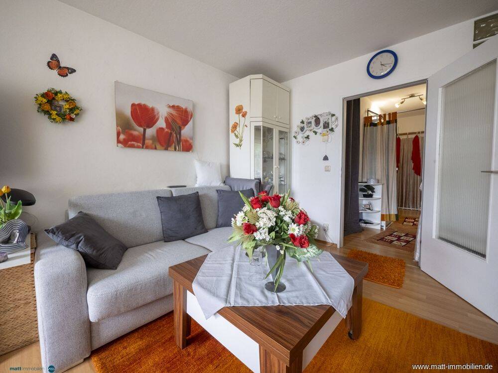 Gepflegte 1-Zimmer-Eigentumswohnung mit Balkon, Aufzug und TG-Stellplatz, 78315 Radolfzell am Bodensee