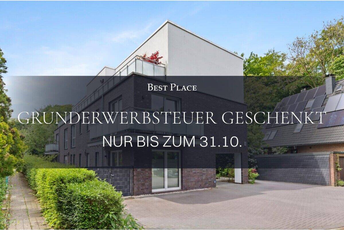 Ideal für Paare: Elegantes Penthouse mit Dachterrasse & Aufzug in die Wohnung | KfW-40, 22848 Norderstedt