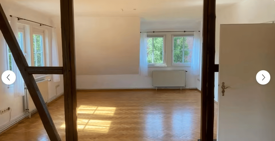 Helle 2,5 Zimmer Dachgeschosswohnung mit Gartenmitnutzung, 31547 Rehburg-Loccum