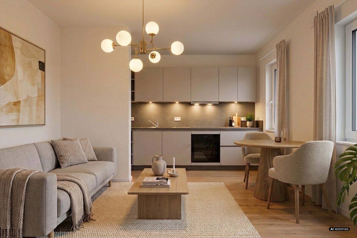 Sanierte Erdgeschosswohnung mit eigenem Zugang, Einbauküche und Tageslichtbad, 27383 Scheeßel