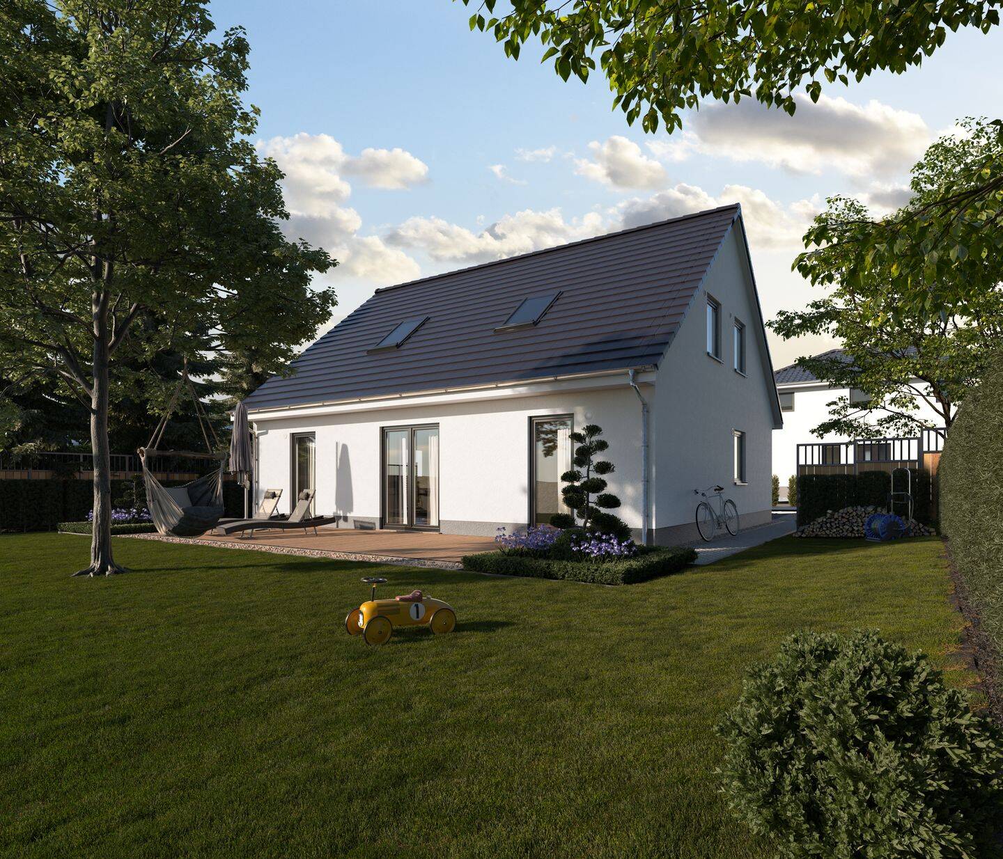 Modernes Familienhaus mit Grundstück in attraktiver Lage von Grafenau, 94481 Grafenau