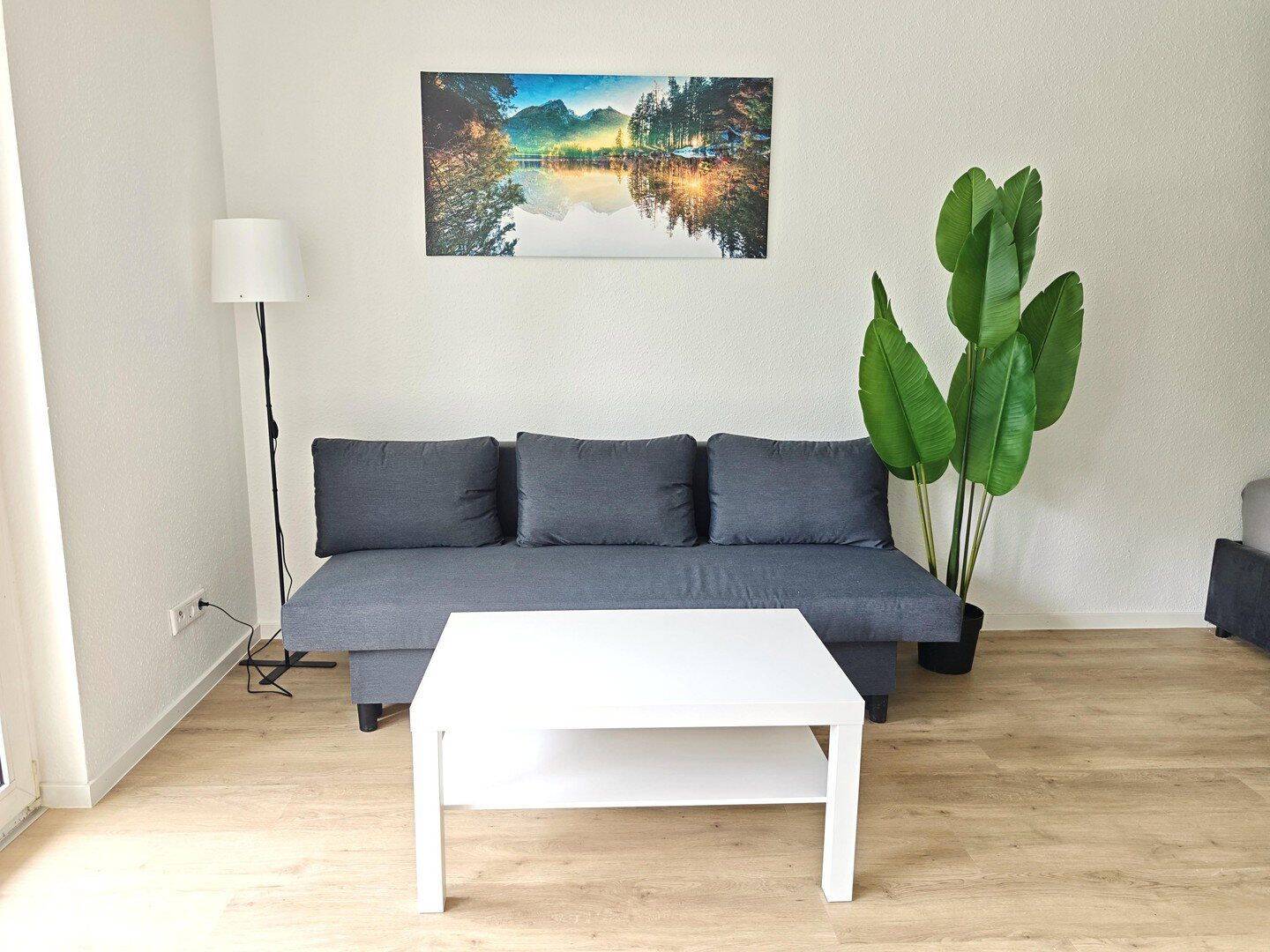 Sofort verfügbar: Renovierte, möblierte 1-Zimmer-Wohnung mit Balkon in Mannheimer Bestlage, 68165 Mannheim (Fahrlach Oststadt Schwetzingerstadt)