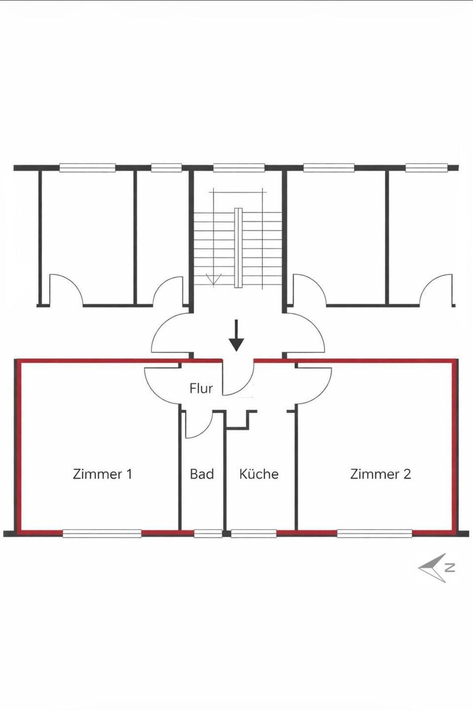 2-Zimmer-Wohnung mit Einbauküche am Kleistpark, 10783 Berlin (Tempelhof-Schöneberg Schöneberg)