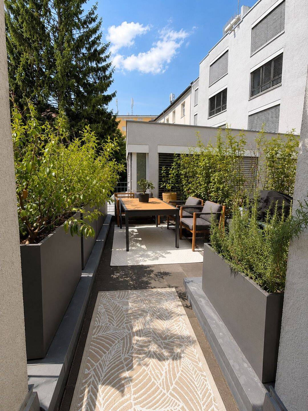 Moderne 3-Zimmer-Wohnung mit ca. 100 m² Wohnfläche, großer Terrasse und hochwertiger Ausstattung – provisionsfrei, 90489 Nürnberg (Gärten bei Wöhrd Rennweg Veilhof Wöhrd)