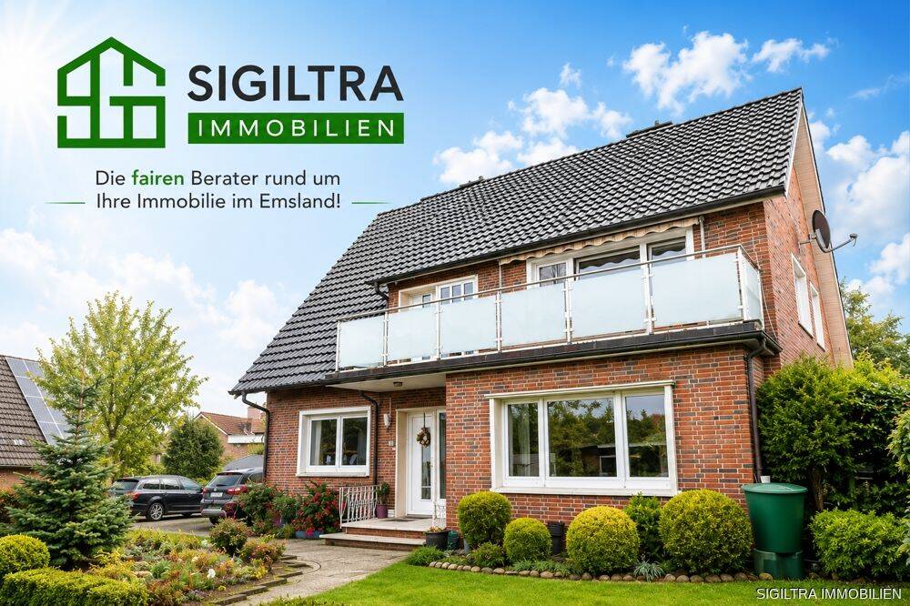 Renovierte Erdgeschosswohnung in Zweifamilienhaus in Börger, 26904 Börger