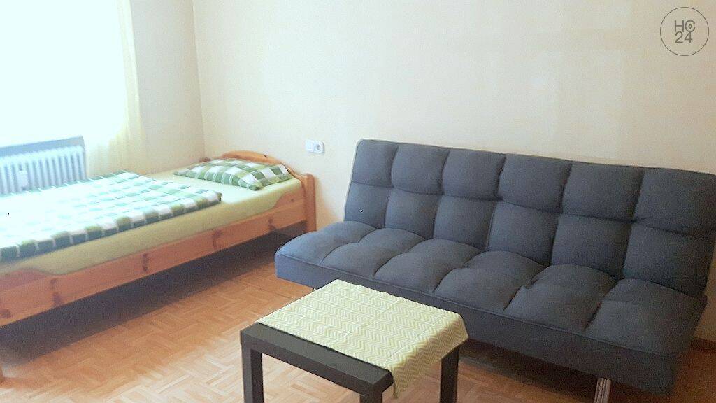 Möbliertes 1-Zimmer-Apartment in schöner, grüner Lage in Mögeldorf, 90482 Nürnberg (Freiland Laufamholz Mögeldorf Rehhof Unterbürg)