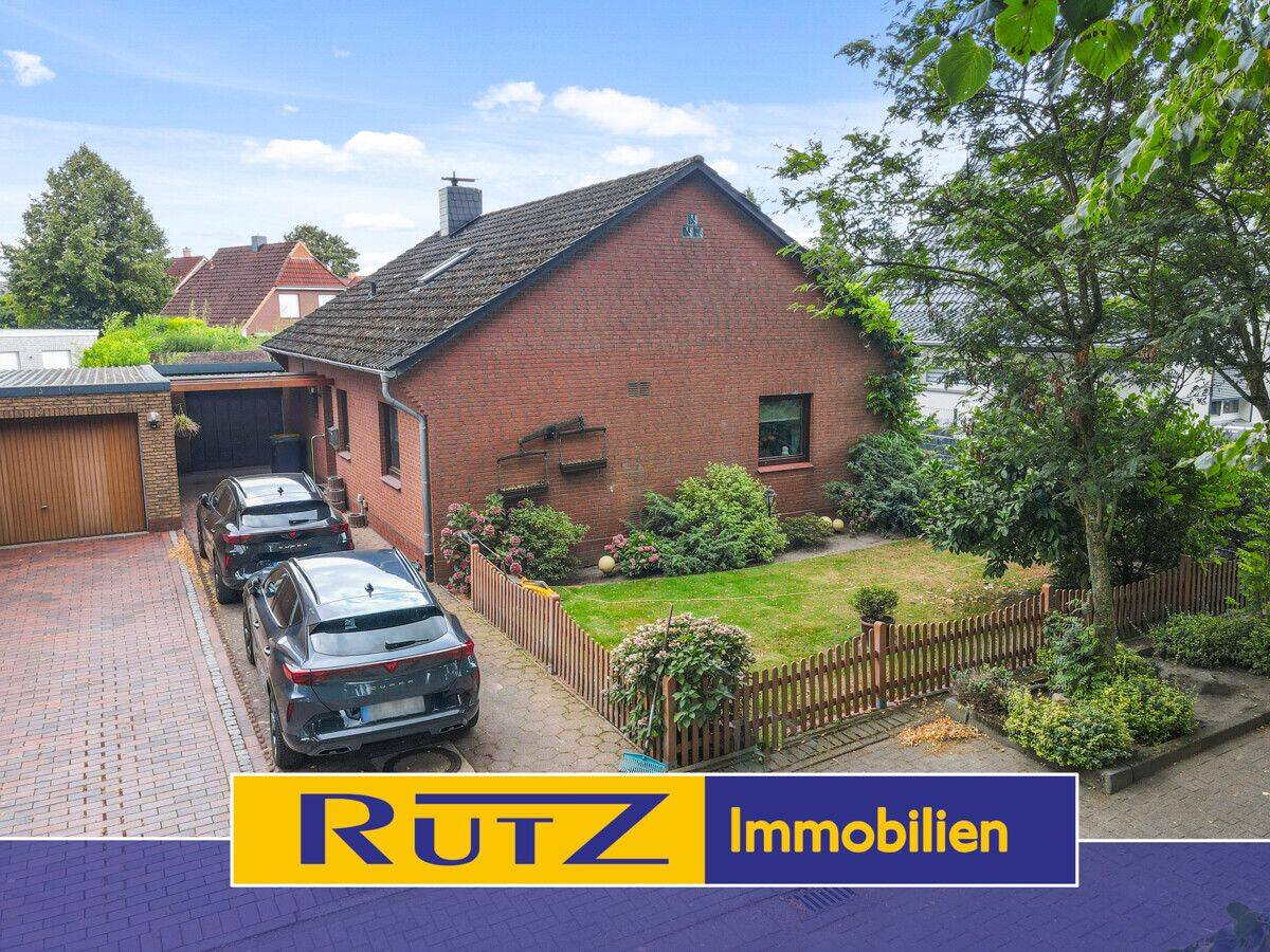 Ganderkesee – Ort | Freistehender und Ebenerdiger Bungalow mit Garage, 27777 Ganderkesee