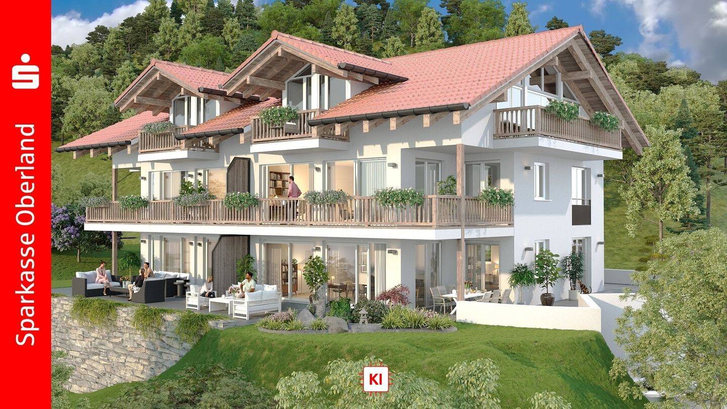 Wohnhighlight über den Dächern von Mittenwald, 82481 Mittenwald