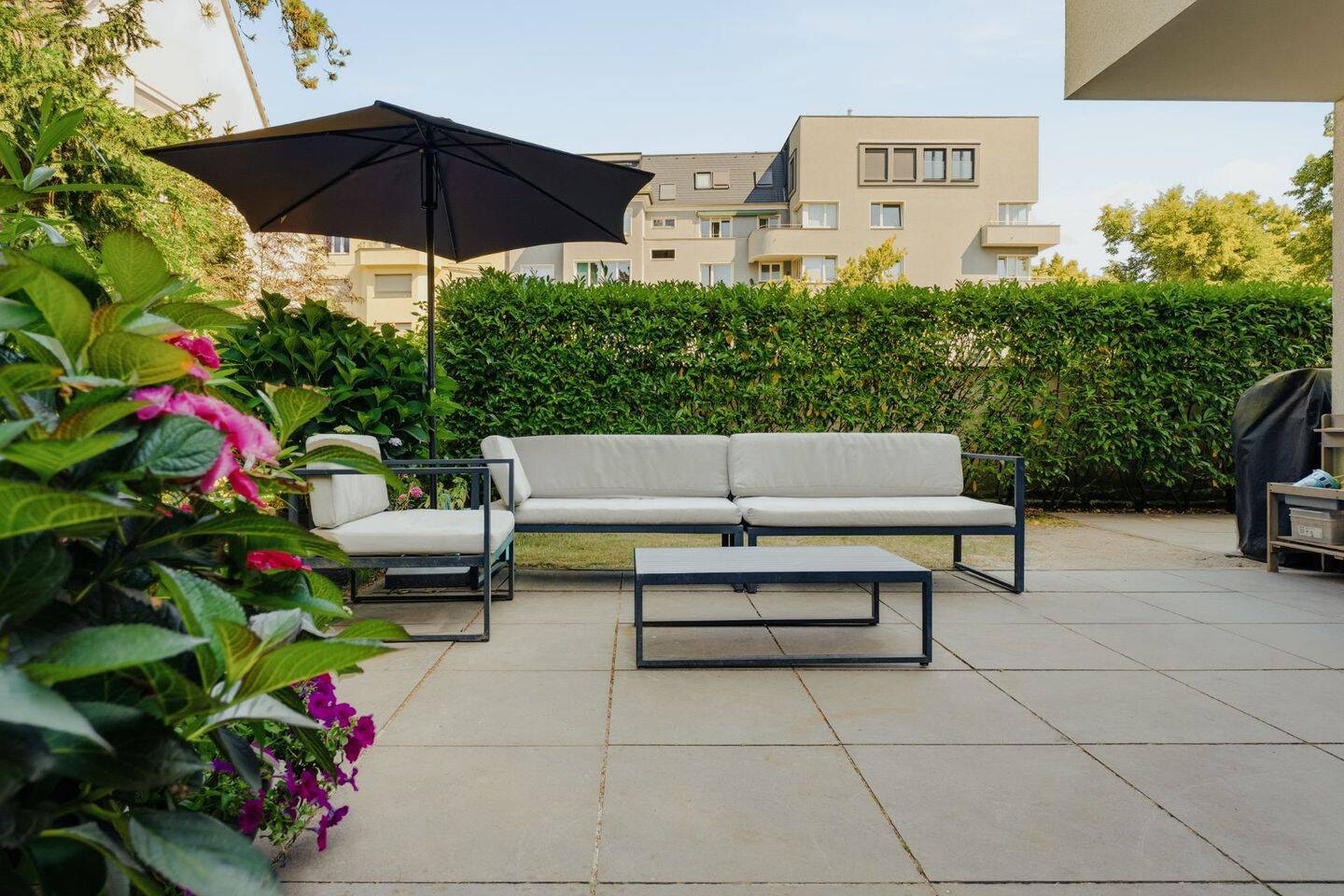 Exklusive barrierefreie 3-Zimmer-Gartenwohnung, 2 Terrassen, 2 TG-Stellplätze am Stadtwald, 50933 Köln (Lindenthal Braunsfeld Müngersdorf)
