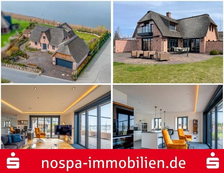 Reetdach trifft Moderne: Einzigartiges Wohnen in erster Wasserlinie, 24376 Kappeln