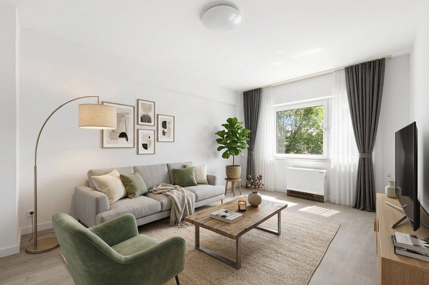 Erstbezug nach Kernsanierung: Helle 82-m²-Wohnung mit Gemeinschaftsgarten in Essen-Huttrop, 45138 Essen (Huttrop Südostviertel)