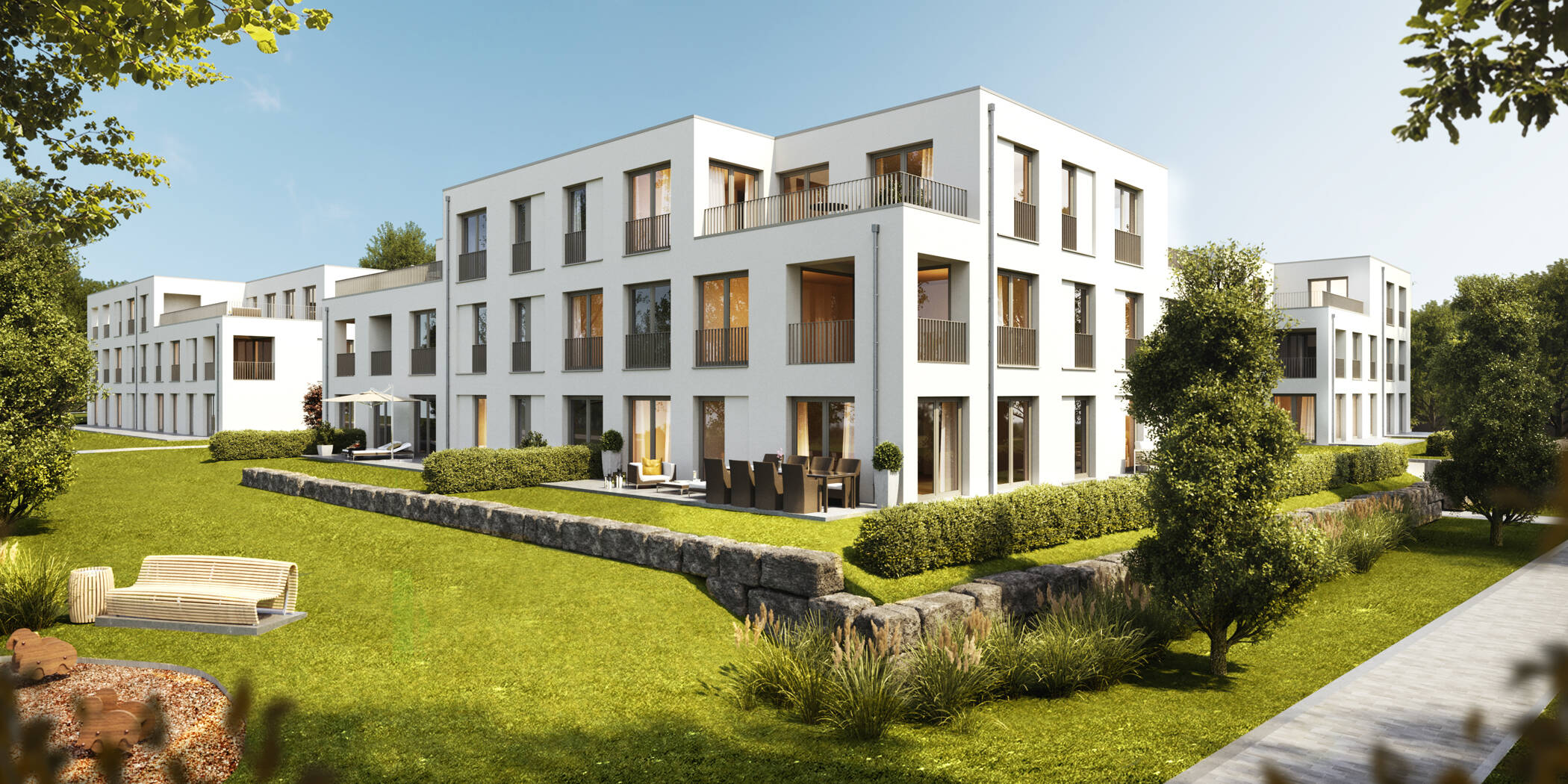 Neuwertige 2-Zimmer-Wohnung mit Loggia, 71384 Weinstadt