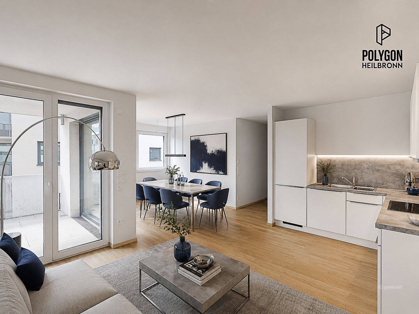 *Jetzt Umzugsbonus sichern* Helle 4-Zimmer-Wohnung mit Loggia und zwei Bädern – ideal für Familien, 74074 Heilbronn (Heilbronn Sontheim)