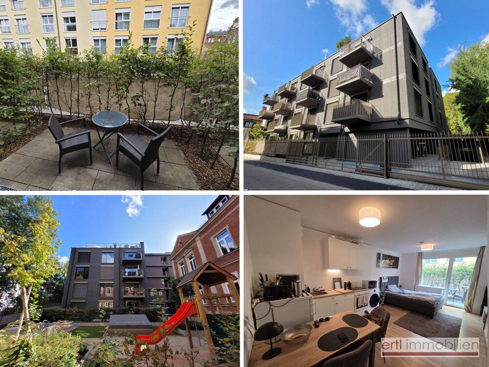 ** HOCHWERTIGES WOHNEN IN URBANER CITYLAGE ** tolle 1-Zimmer-TERRASSEN-Wohnung in GOHO, 90429 Nürnberg