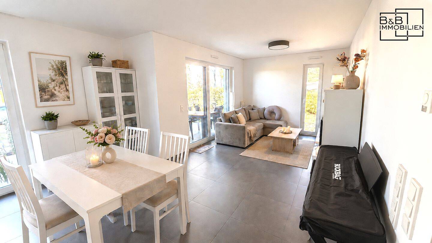 B & B Immobilien: Zauberhafte 3 Zimmer Wohnung mit Terrasse in Trier-Feyen zu verkaufen, 54294 Trier