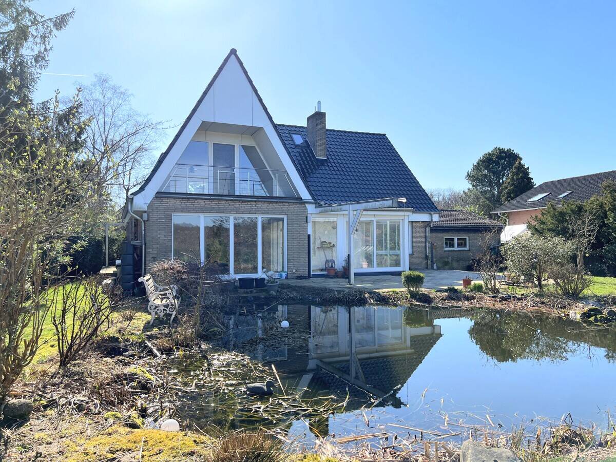 PURNHAGEN-IMMOBILIEN – Löhnhorst – Gepfl. Einfamilienhaus auf einem sehr schönen Grundstück mit Blick ins Grüne!, 28790 Schwanewede