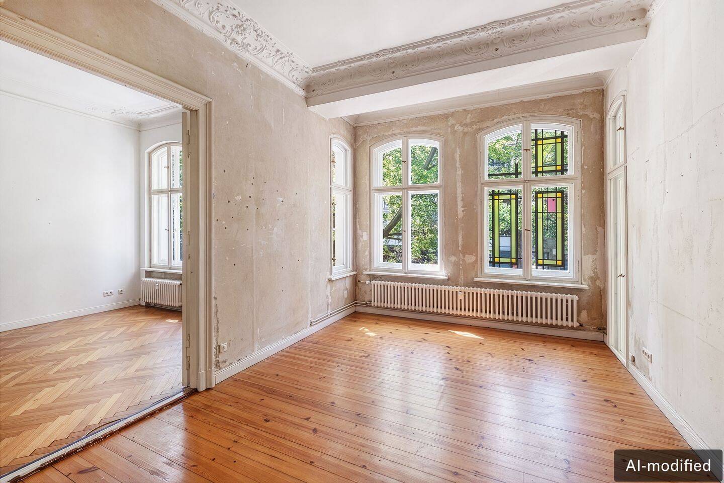 Historisches Flair im Herzen der Hauptstadt mit Südwest-Balkon, 13357 Berlin (Mitte Gesundbrunnen Kolonie Sandkrug I Wedding)