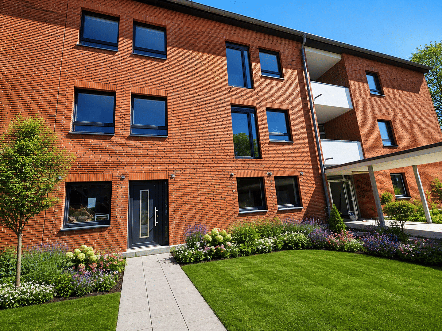 Exclusives Wohnen im Erdgeschoss mit Terrasse und Garten!- Erstbezug!, 25548 Kellinghusen