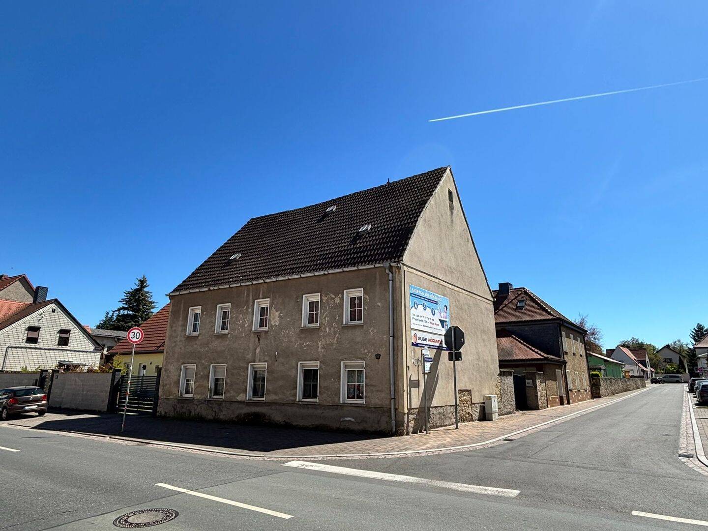 Charmantes Stadthaus mit Innenhof und Dachterrasse nahe dem Marktplatz von Querfurt, 6268 Querfurt