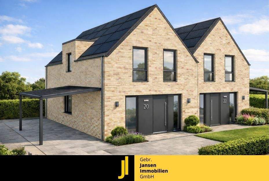Hier entsteht Ihr neues Zuhause! Neubau-Doppelhaushälfte in Elisabethfehn!, 26676 Barßel