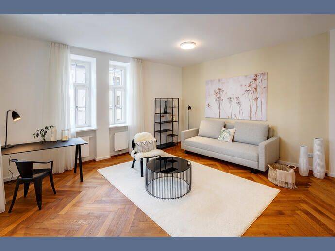 Möbliert: Familienwohnung in Bestlage in der Fraunhoferstraße, 80469 München (Altstadt-Lehel Ludwigsvorstadt-Isarvorstadt)