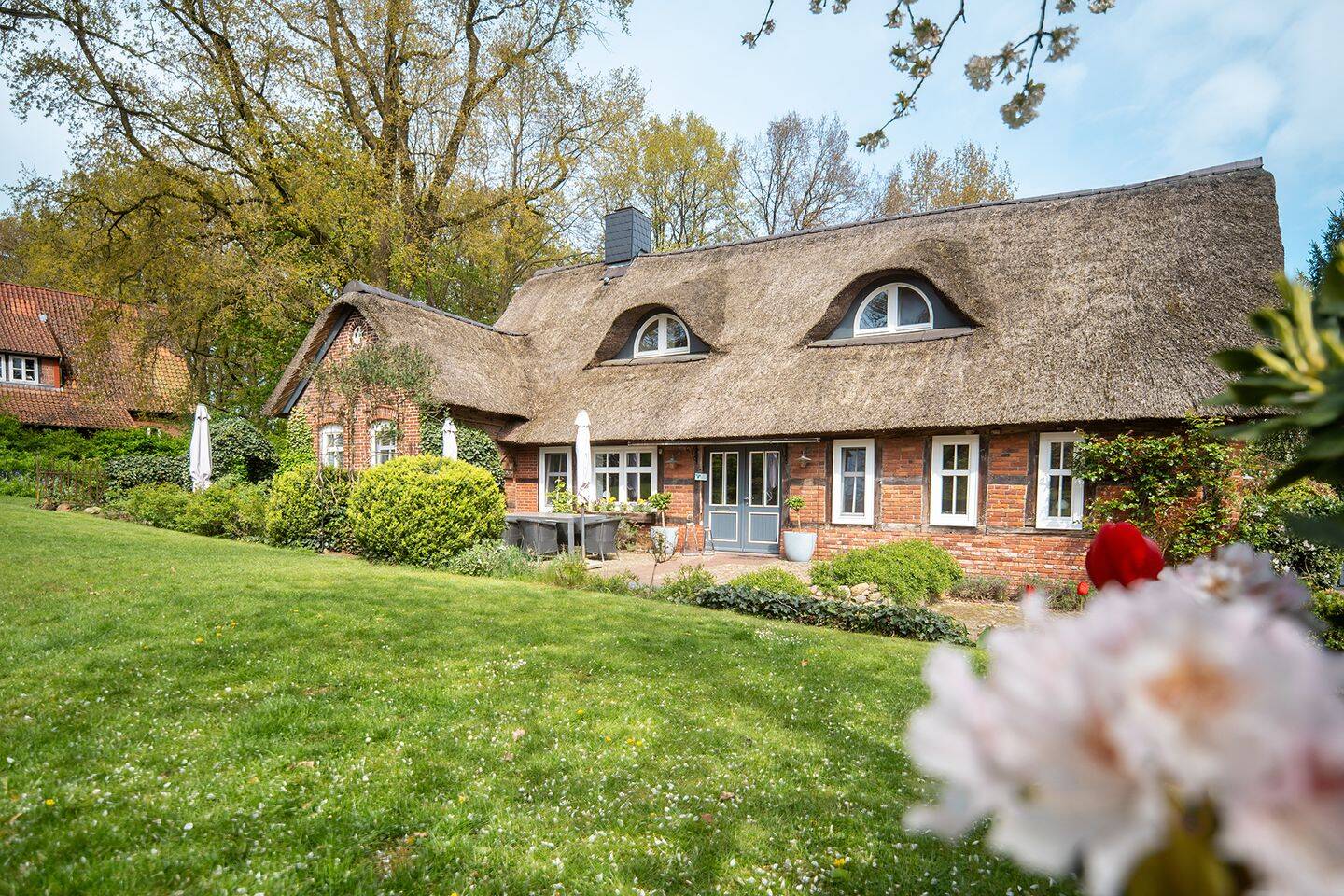 Reetanwesen mit idyllischem Garten und modernem Wohnkomfort, 27404 Zeven