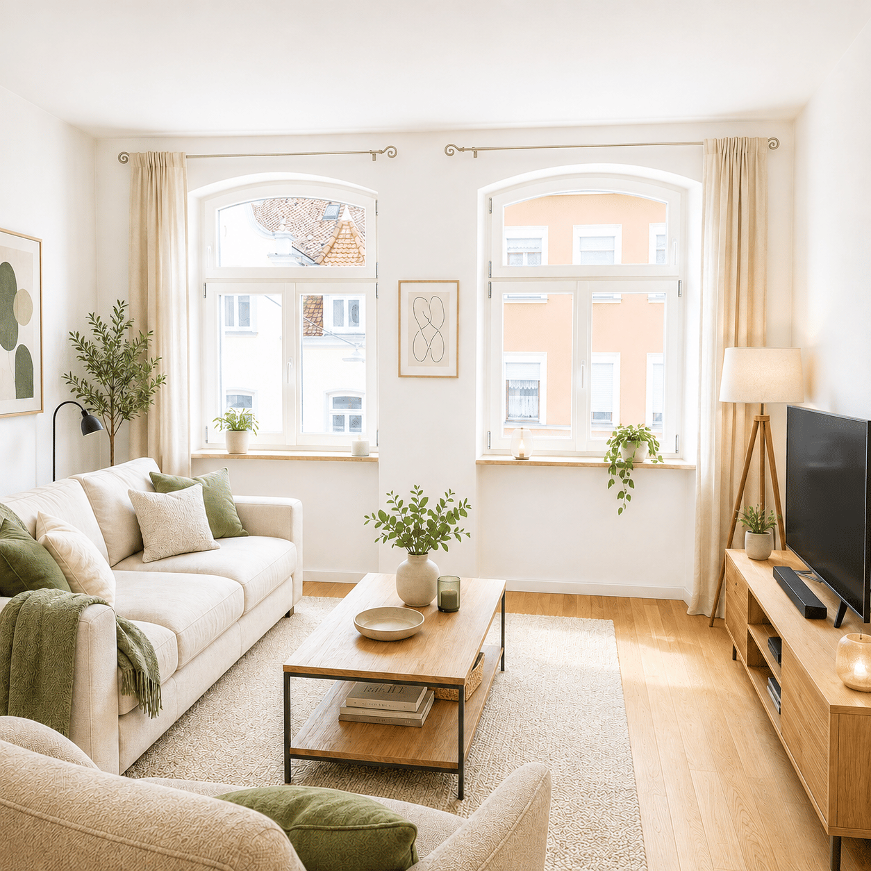 Helle 3 Zimmer Wohnung im Zentrum von Bamberg, 96052 Bamberg (Bamberg Gartenstadt Hirschknock Kramersfeld)