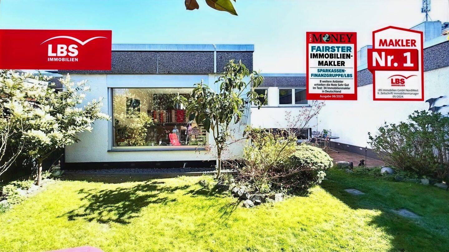 Bezugsfreier Bungalow mit Garten und Garage in Leverkusen-Rheindorf, 51371 Leverkusen (Bürrig Hitdorf Rheindorf)