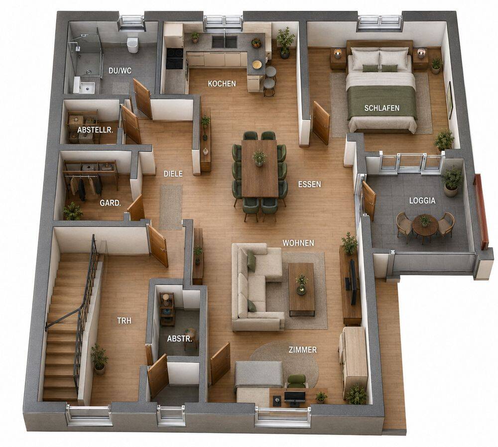 Hervorragendes 3 Familienhaus – modernisiert in guter Lage in Pforzheim, 75172 Pforzheim (Brötzingen Innenstadt Südweststadt Weststadt)