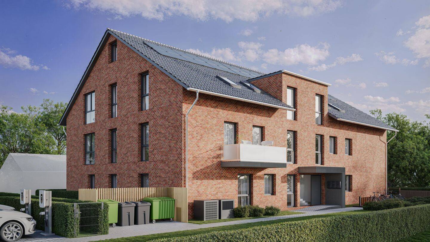 Kaufen statt mieten – zum nahezu gleichen Preis Eigentum aufbauen | 2-Zi-Neubau mit Südterrasse, 25469 Halstenbek