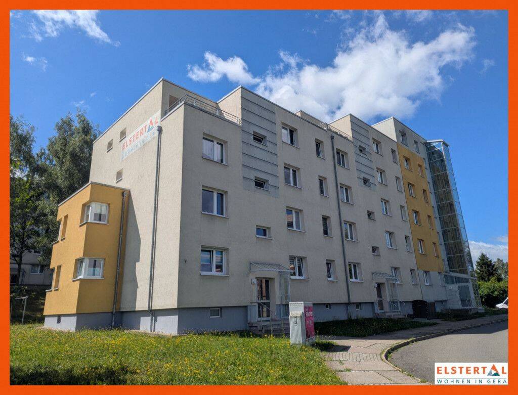 Geräumige 1-Raum-Wohnung! Bad mit Wanne und Fenster // Aufzug // Balkon!, 7552 Gera (Bieblach-Ost Langenberg Roschütz Stublach)