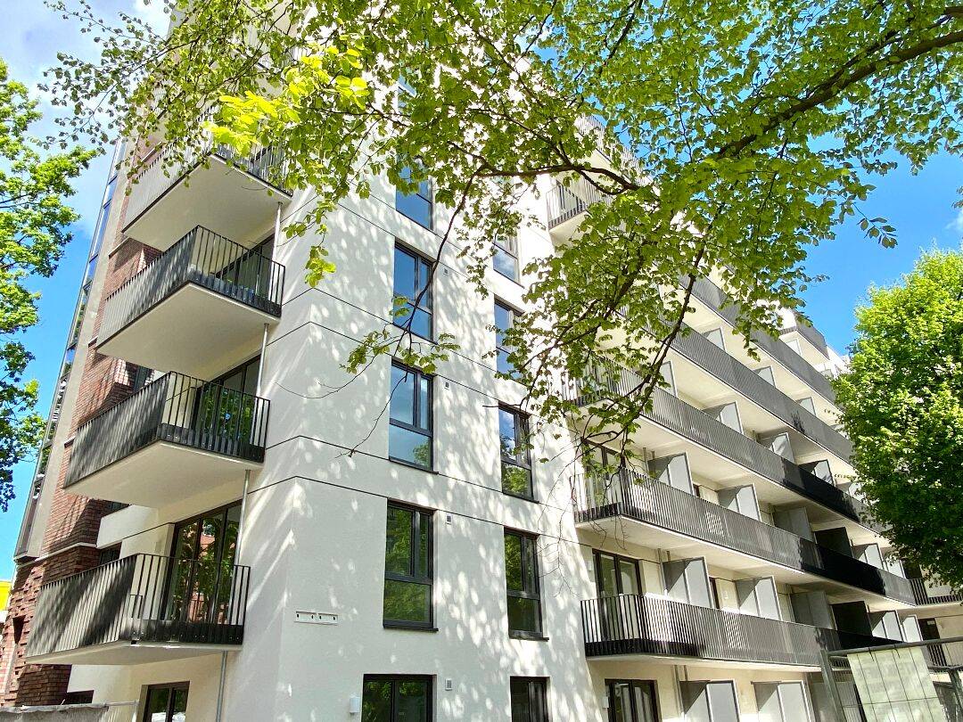 60+ und WBS erforderlich! | Moderne 1-Zimmer-Wohnung mit Balkon, 22081 Hamburg (Hamburg-Nord Barmbek-Süd Uhlenhorst)