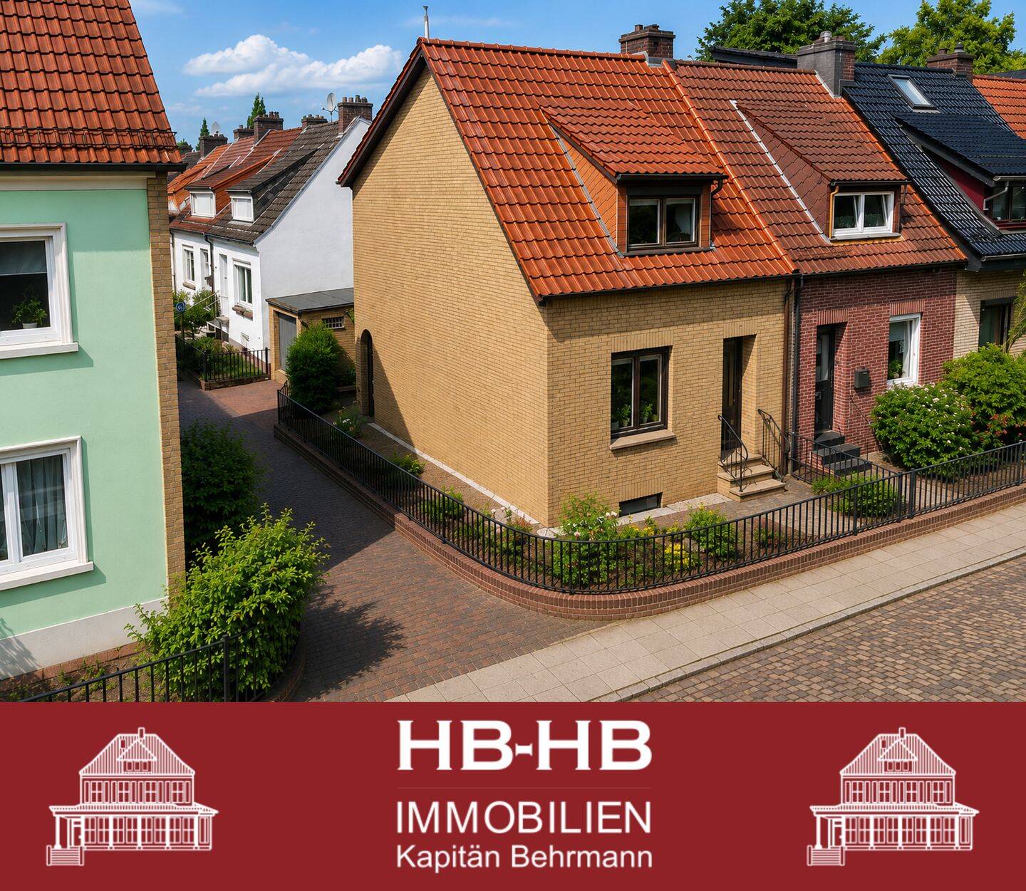 Reiheneckhaus mit großzügigem Grundstück und Garage in ruhiger Wohnlage, 28237 Bremen