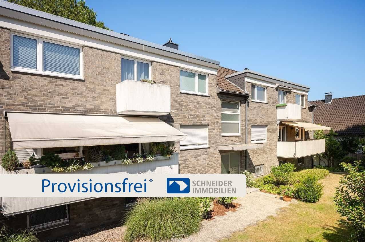 Gut geschnittene 4-Zimmer-Wohnung mit zwei Balkonen und einer Garage in Ratingen-Mitte, 40878 Ratingen