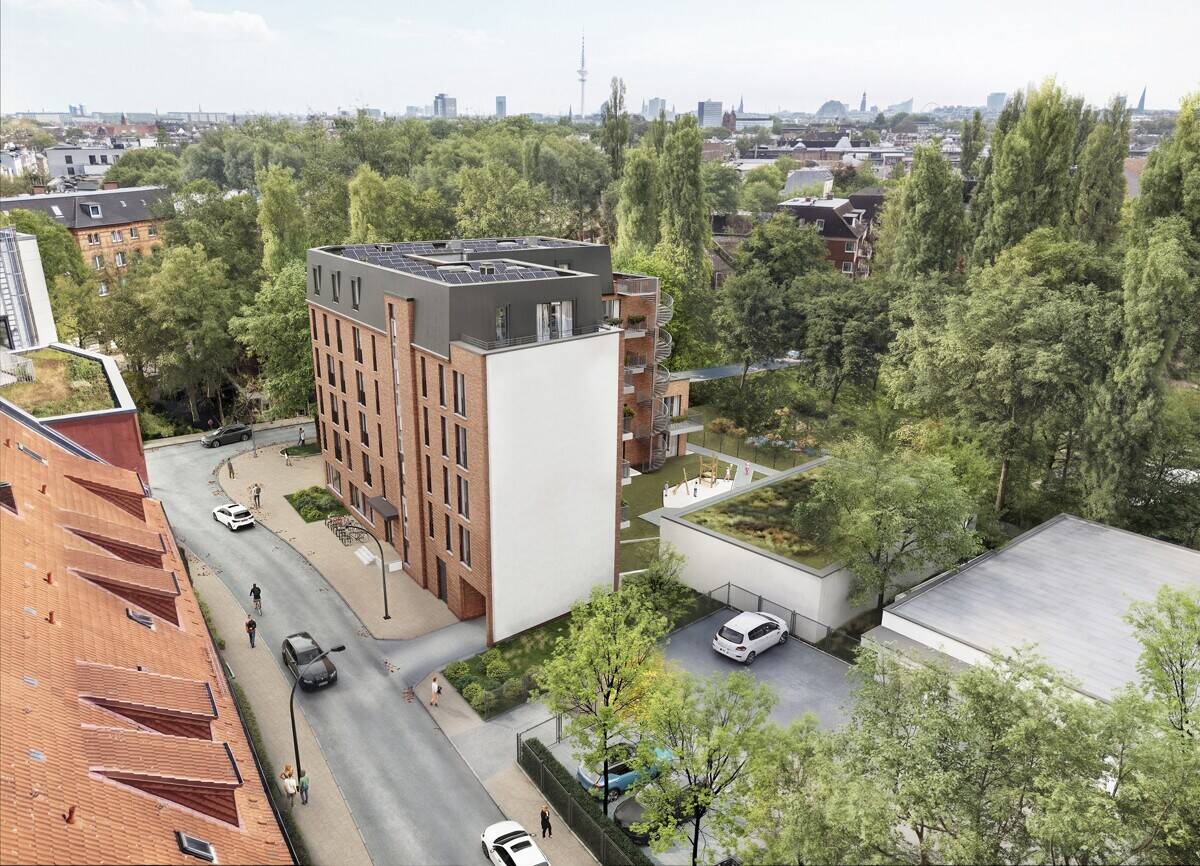 2-Zimmer-Penthouse mit Dachterrasse in Eimsbüttel, 22525 Hamburg (Eimsbüttel Bahrenfeld Eidelstedt Lurup Stellingen)