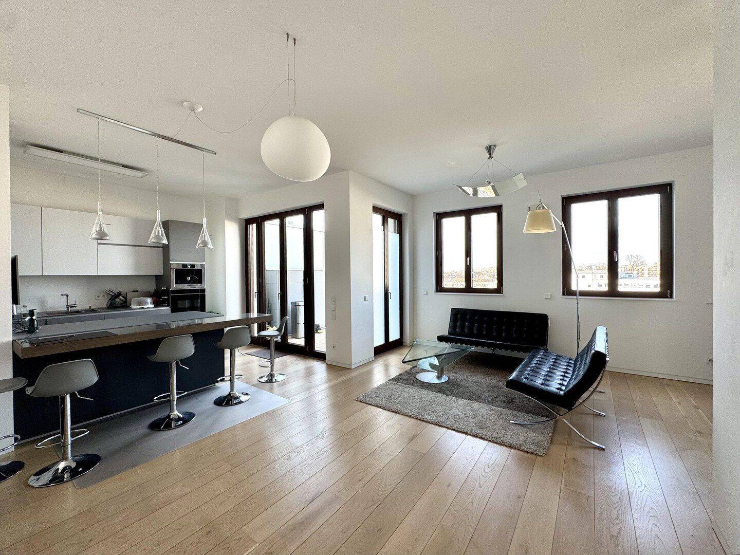 Exklusives Penthouse am EZB-Viertel | 143 m² Familientraum · Skyline-Loggia · KfW55 – 0% Provision, 60314 Frankfurt am Main (Fechenheim Ostend)