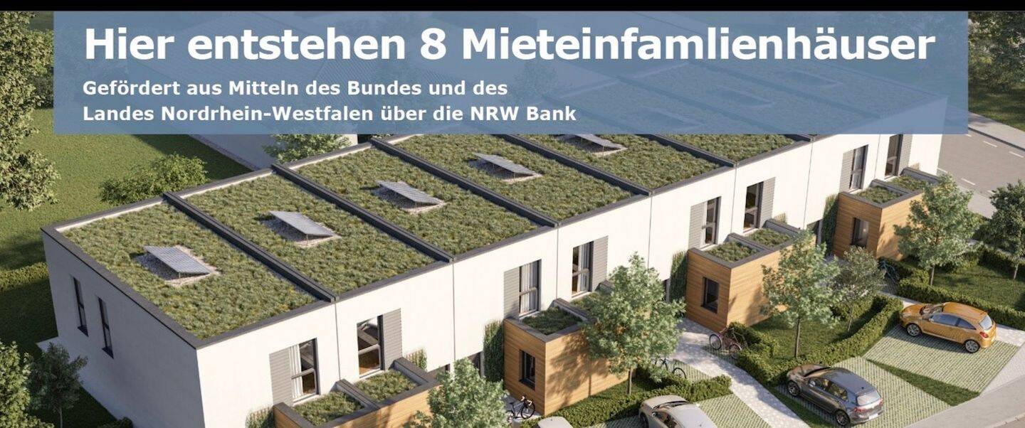 Modernes Neubau Reihenhaus in Top Lage (ohne Maklerprovision) – WBS erforderlich, 52379 Langerwehe