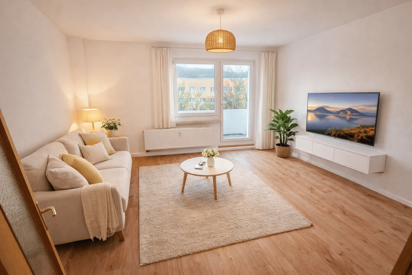 Schöne 3-Zimmer-Wohnung mit Balkon in Gera-Lusan, 7549 Gera (Debschwitz Lusan Röppisch)