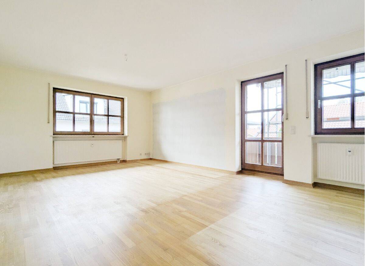 Ruhig wohnen mit großem Westbalkon – gepflegte 3-Zimmer-Wohnung in zentraler Lage von Pfaffing, 83539 Pfaffing