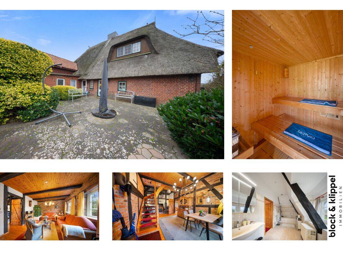 Historische Reetdachkate mit Sauna, Whirlpool und großem Naturgrundstück, 24321 Hohwacht (Ostsee)